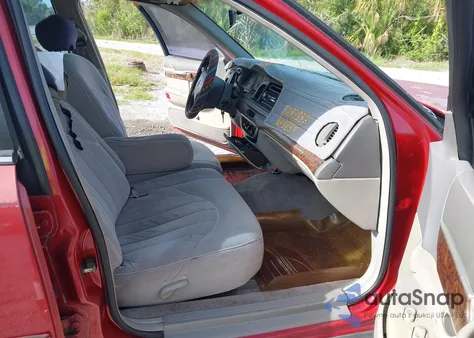 1997 Mercury Grand Marquis Gs из США, поврежденный, VIN 2MELM74W4VX723365